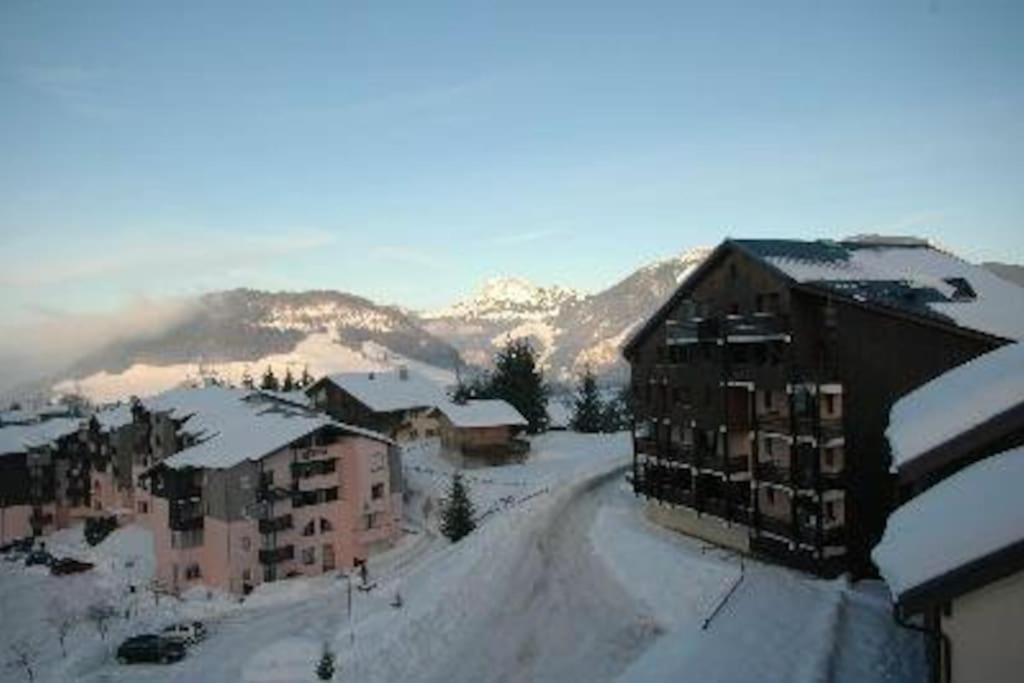 Appartement Montagne La Vallee Verte Coeur Station Hirmentaz Bellevaux Εξωτερικό φωτογραφία