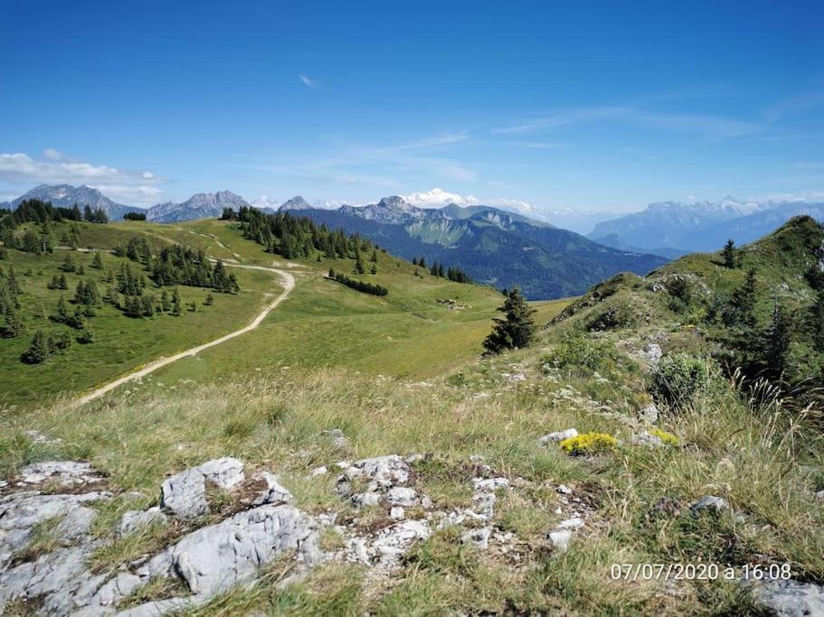 Appartement Montagne La Vallee Verte Coeur Station Hirmentaz Bellevaux Εξωτερικό φωτογραφία